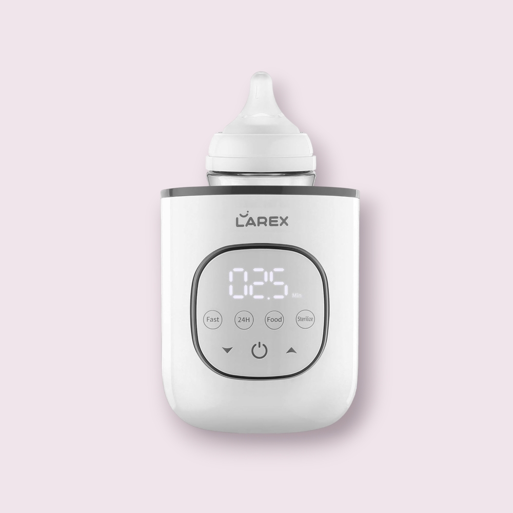 NWT Larex Digital Baby Bottle Warmer White